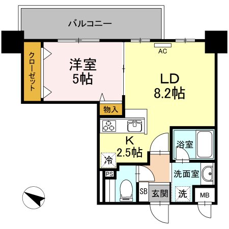 ハイムローゼⅦ 間取り