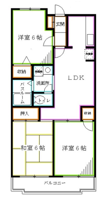 ウィンダム宮前 間取り