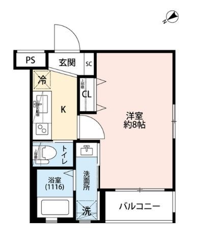 プレール・ドゥーク吉祥寺  間取り
