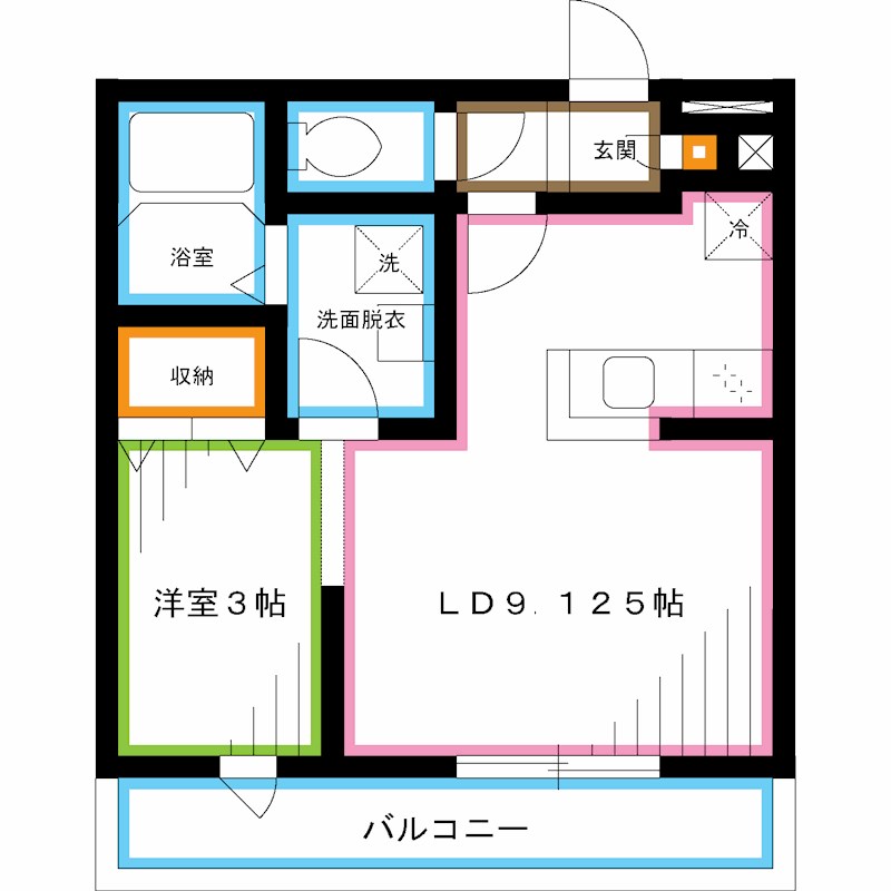 GardenHillsⅠ 間取り