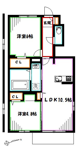 ウォールナッツガーデン 間取り