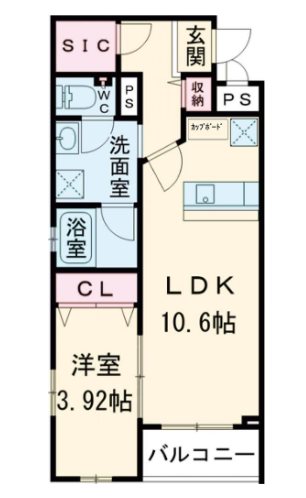 ラフィス中野 間取り
