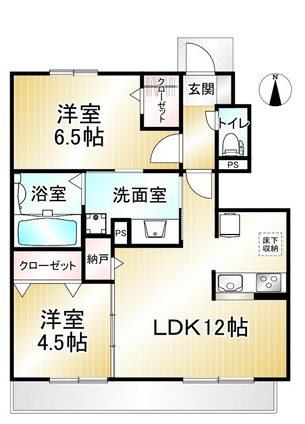 クレールヴェルデ 間取り