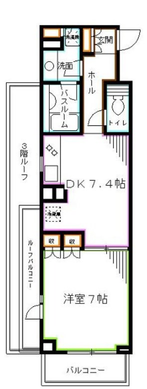 プラムガーデン関根 間取り