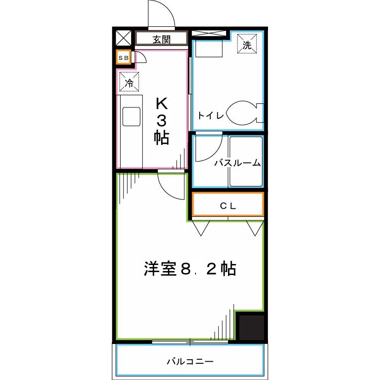 AZALEA恋ヶ窪Ⅱ 間取り