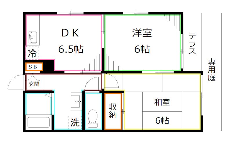 エーデルハイムＡ 間取り