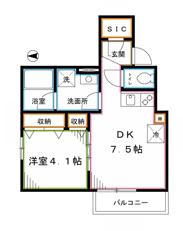 BLESS新中野 間取り