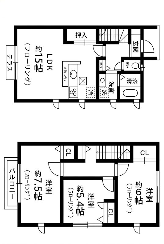 サウスソシアG棟 間取り