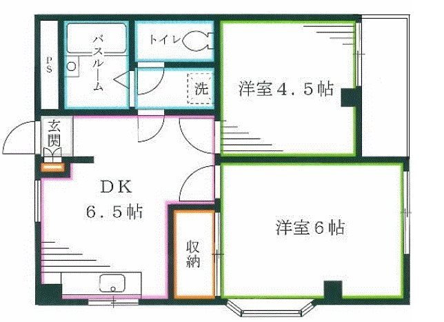 アーデル中野  間取り