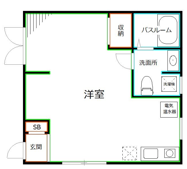 プルメリア荻窪 間取り