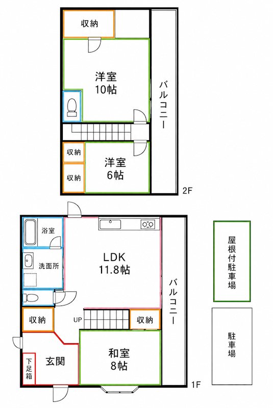 戸倉4丁目戸建 間取り
