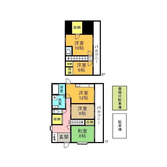 戸倉4丁目戸建 間取り