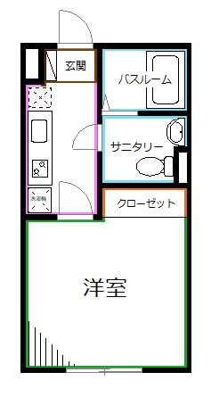 OGIKUBO　ONE  間取り