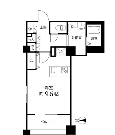 T's garden高円寺  間取り