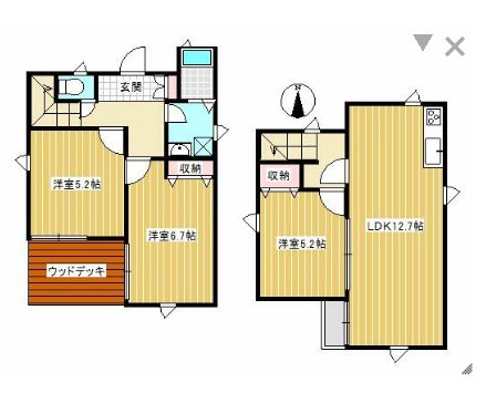 プライムアセット西東京富士町  間取り