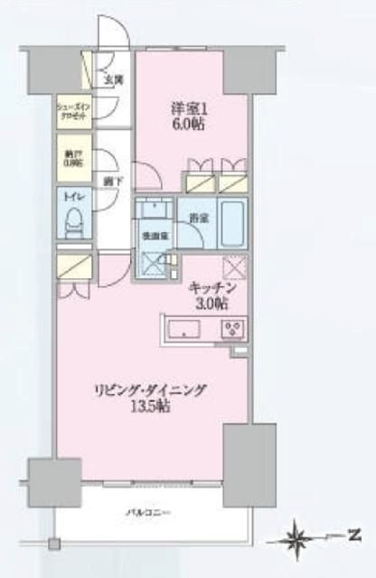 トラープランド翠命館 間取り