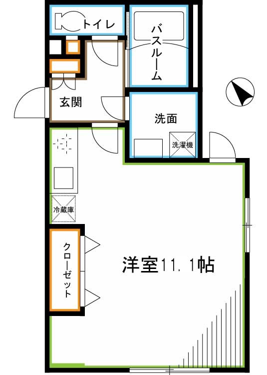 エスタジオ荻窪 間取り