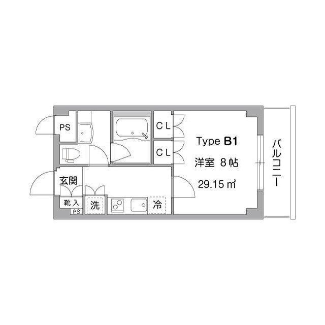 ガーデン中野  間取り