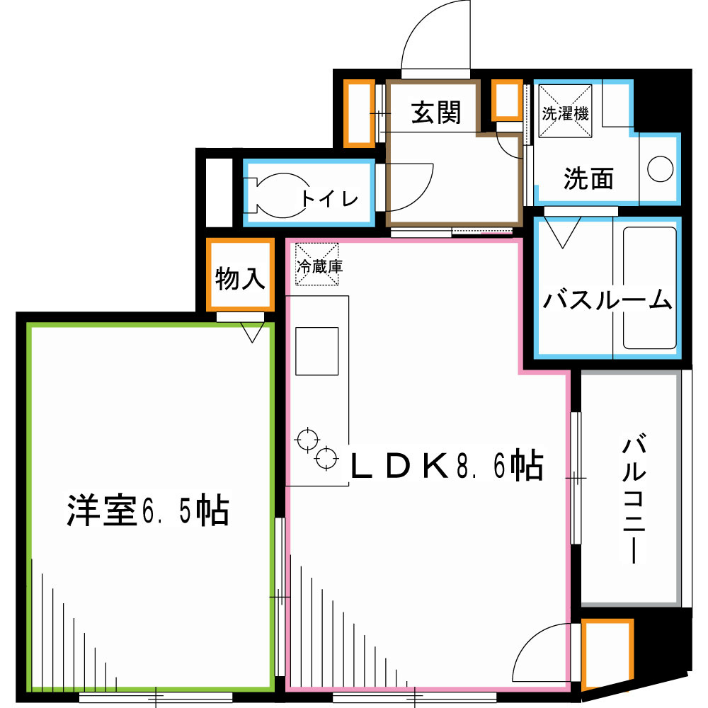ルイ・セニョール 間取り
