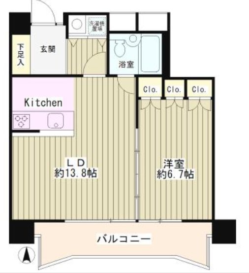 カーサクロヤナギ 間取り