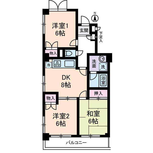 Ｋ－ＣＵＢＥ 間取り