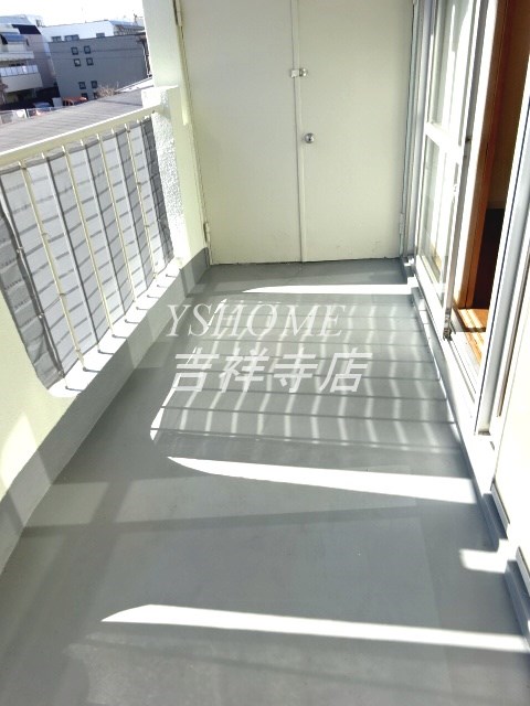 武蔵野中町マンション  ベランダ