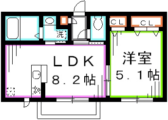 LE SOLEAL 間取り