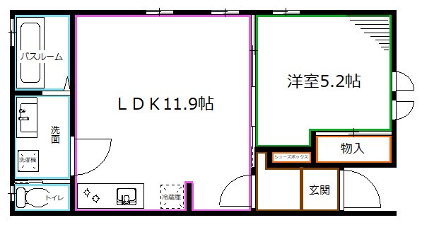 Quatre Saisons 間取り