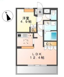 フォレストヴィラⅢ 間取り