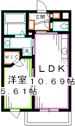 ナチュール浜田山 間取り