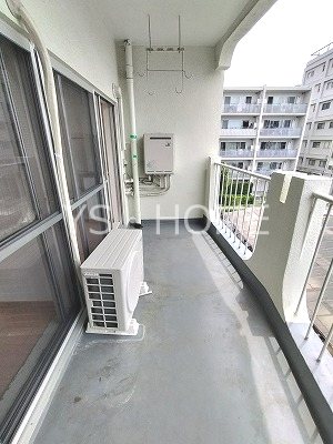 武蔵野中町マンション ベランダ