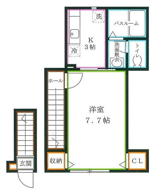 ペルシモン高円寺 間取り