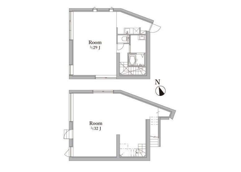 The Room　井の頭公園 間取り