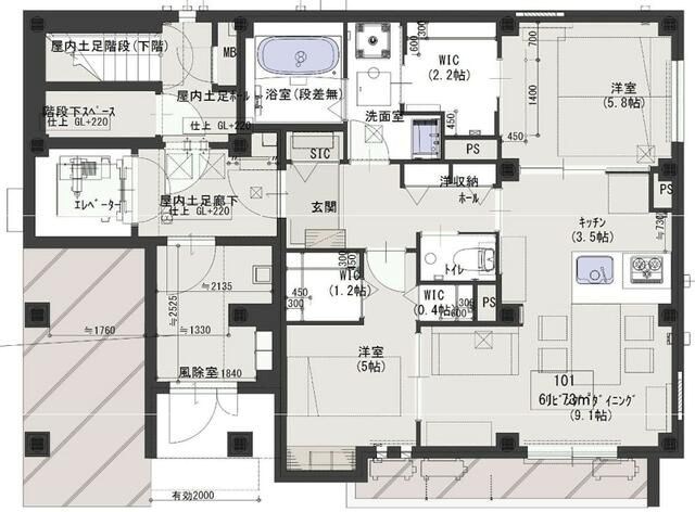 グリーンレジデンス 間取り