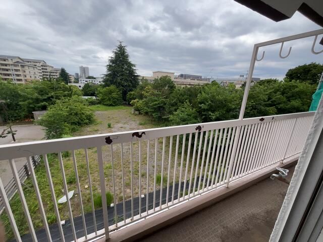 サン晴見コーポ ベランダ
