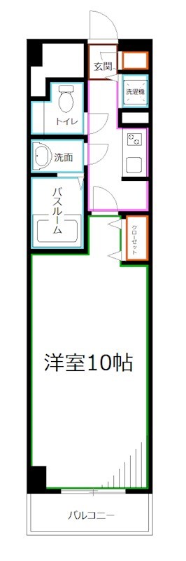メゾン・ド・ヴィレ荻窪 間取り