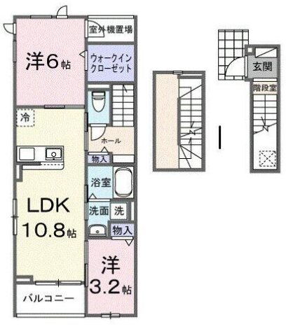 ヒカルサ西東京向台イースト 間取り