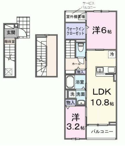 ヒカルサ西東京向台イースト 間取り