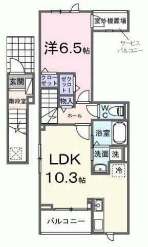 ヒカルサ西東京向台イースト 間取り