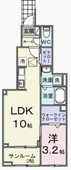 ヒカルサ西東京向台イースト 間取り