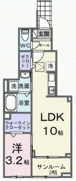 ヒカルサ西東京向台イースト 間取り