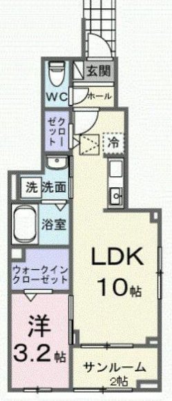 ヒカルサ西東京向台イースト 間取り