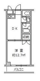 グランデ国立 間取り