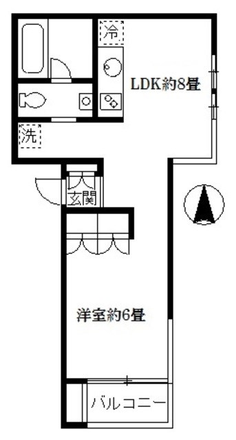 ルビア中野坂上  間取り