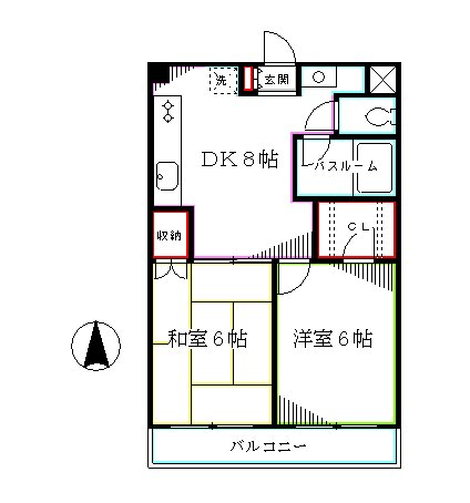 モンフレール 間取り