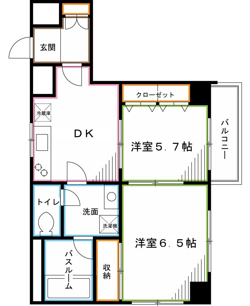 D-RHOMES荻窪(DRホームズ荻窪) 間取り