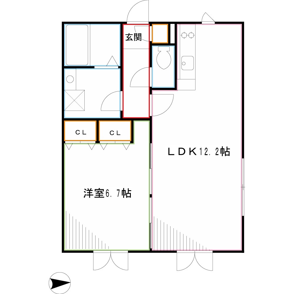Lapis東小金井 間取り
