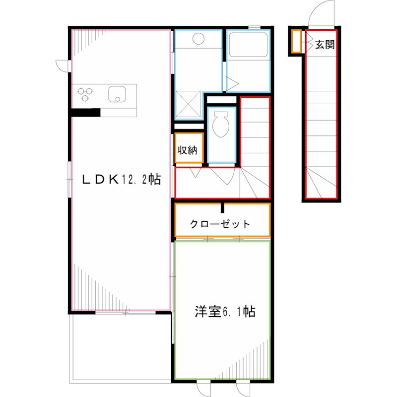 クッカ 間取り