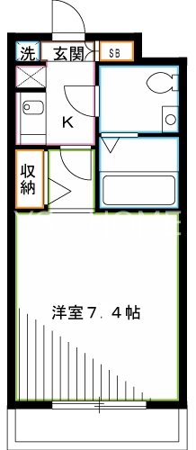 プレール・ドゥーク　三鷹　　 間取り