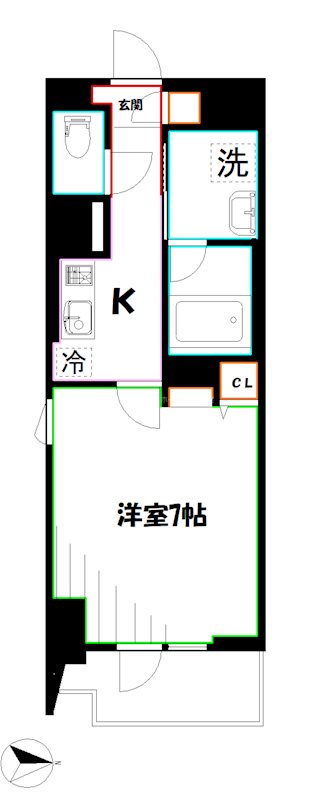 グランドレジデンス三鷹 間取り図